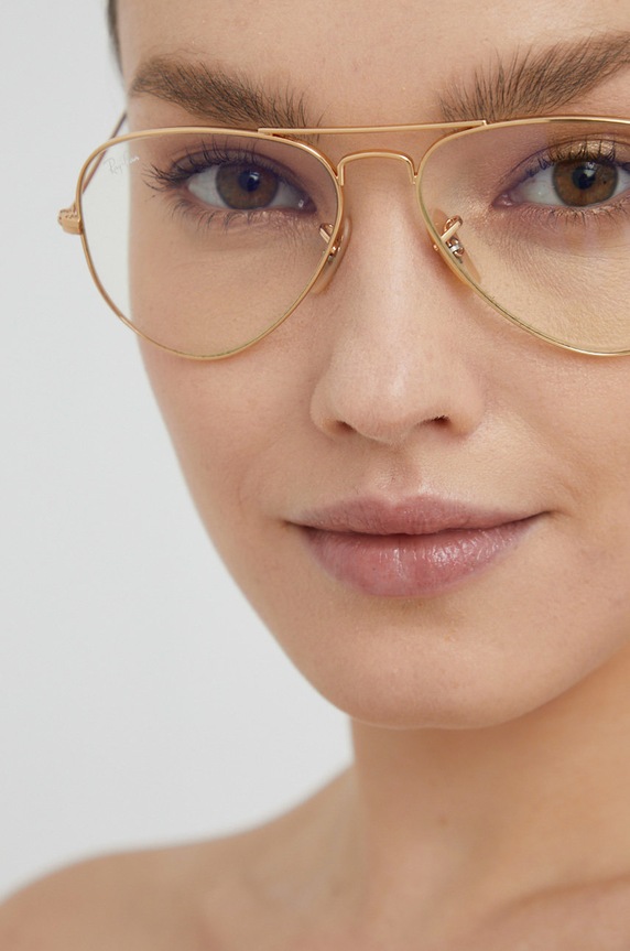 Ray-Ban okulary przeciwsłoneczne AVIATOR LARGE METAL 0RB3025