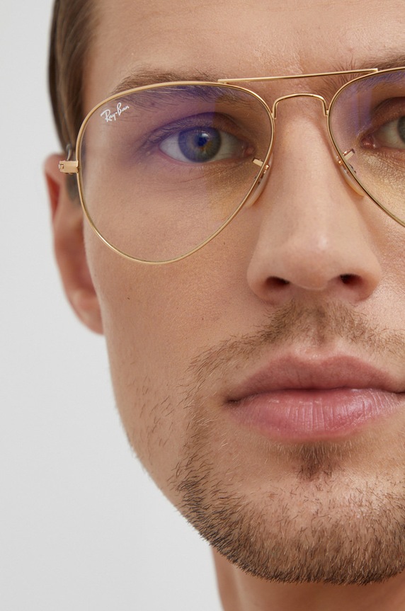 Ray-Ban okulary przeciwsłoneczne AVIATOR LARGE METAL 0RB3025
