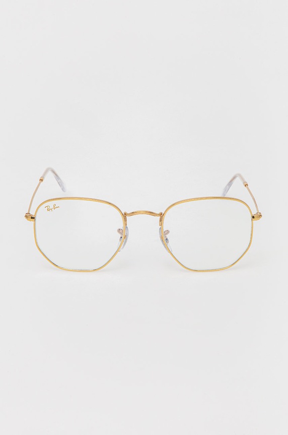 Akcesoria Ray-Ban – Okulary HEXAGONAL 0RB3548 transparentny