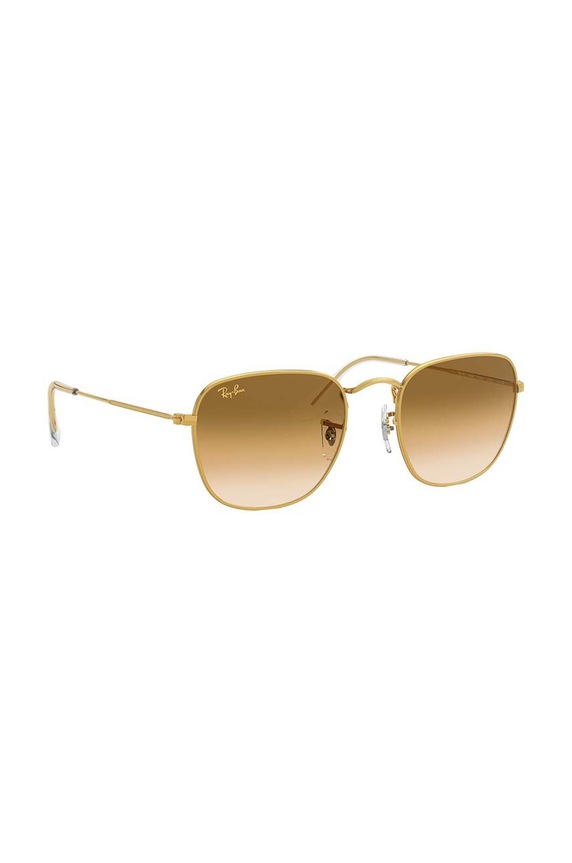 Ray-Ban okulary FRANK żółty 0RB3857
