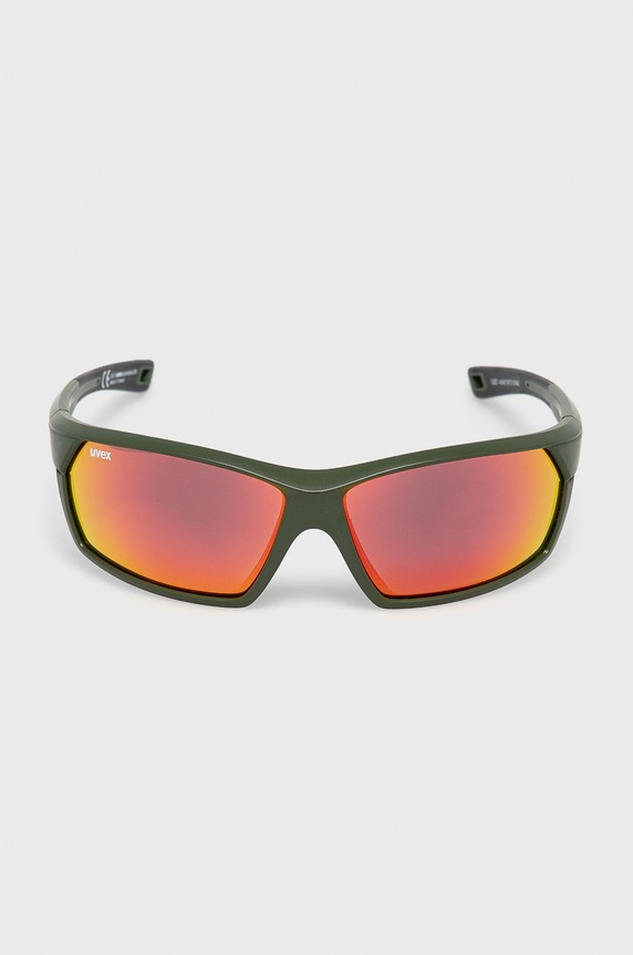 Uvex Okulary przeciwsłoneczne Sportstyle 225 53.2.025 zielony AA00