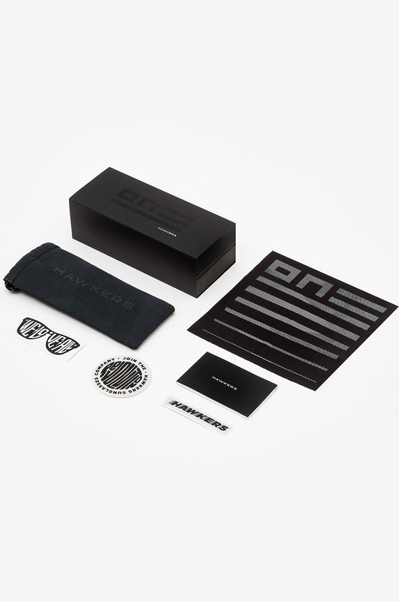 Hawkers - Okulary przeciwsłoneczne Fusion Clear Blue HA.F18TR02 niebieski