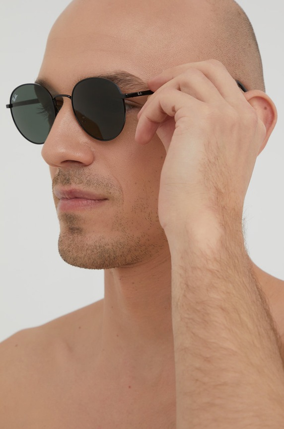 Ray-Ban okulary przeciwsłoneczne 0RB3681 czarny AA00
