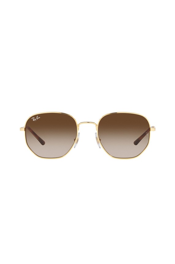 Ray-Ban okulary przeciwsłoneczne złoty 0RB3682
