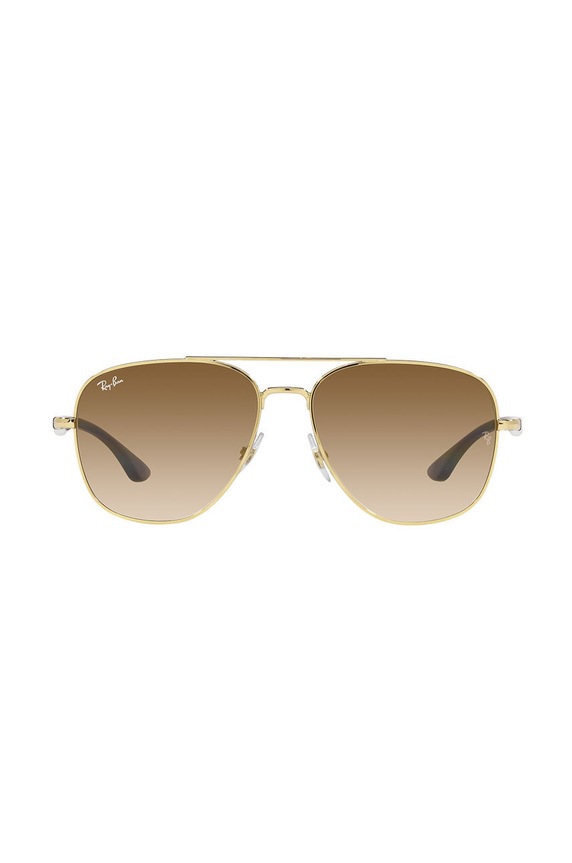 Ray-Ban okulary przeciwsłoneczne 0RB3683 złoty AA00