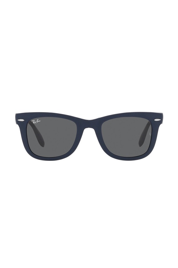 Ray-Ban okulary przeciwsłoneczne FOLDING WAYFARER 0RB4105 niebieski AA00