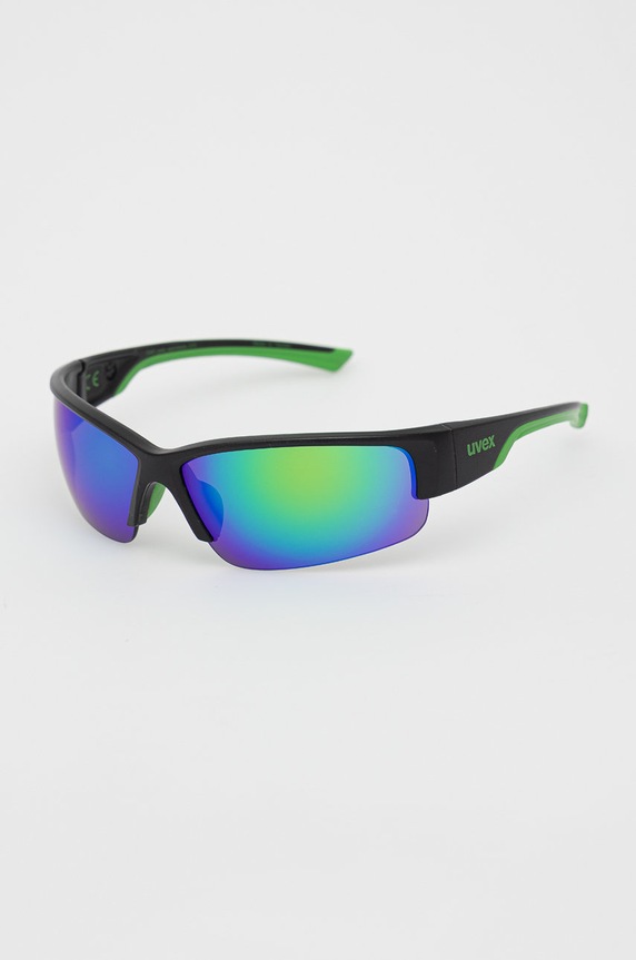 Uvex okulary przeciwsłoneczne Sportstyle 215 trening czarny 53.0.617