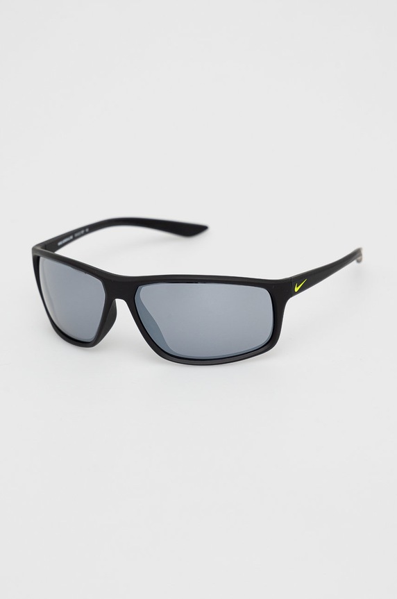 Nike okulary przeciwsłoneczne prostokątne czarny NI.EV1112.007