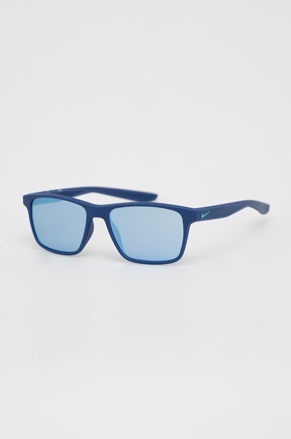 Nike okulary przeciwsłoneczne prostokątne granatowy NI.EV1160.434