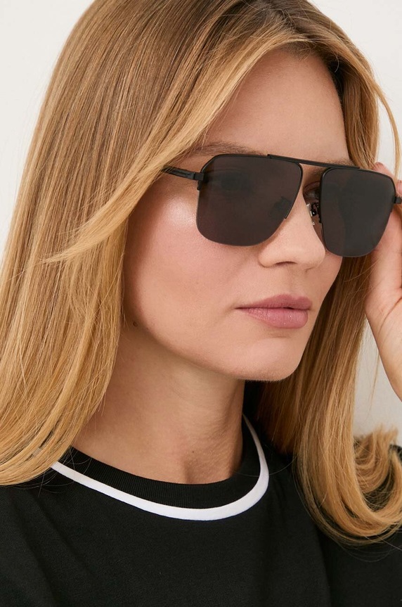 Bottega Veneta okulary przeciwsłoneczne czarny BV1149S