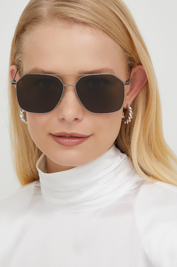 MCQ okulary przeciwsłoneczne MQ0331S zielony