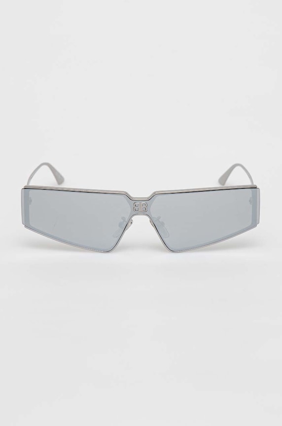 Balenciaga okulary przeciwsłoneczne BB0192S srebrny AA00