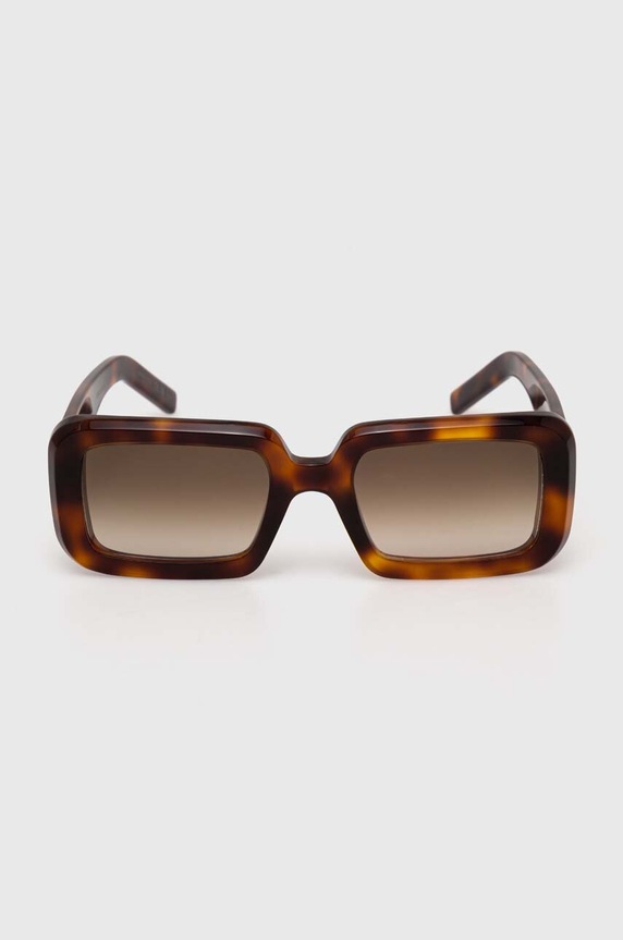 Sluneční brýle Saint Laurent hnědá SL.534.SUNRISE