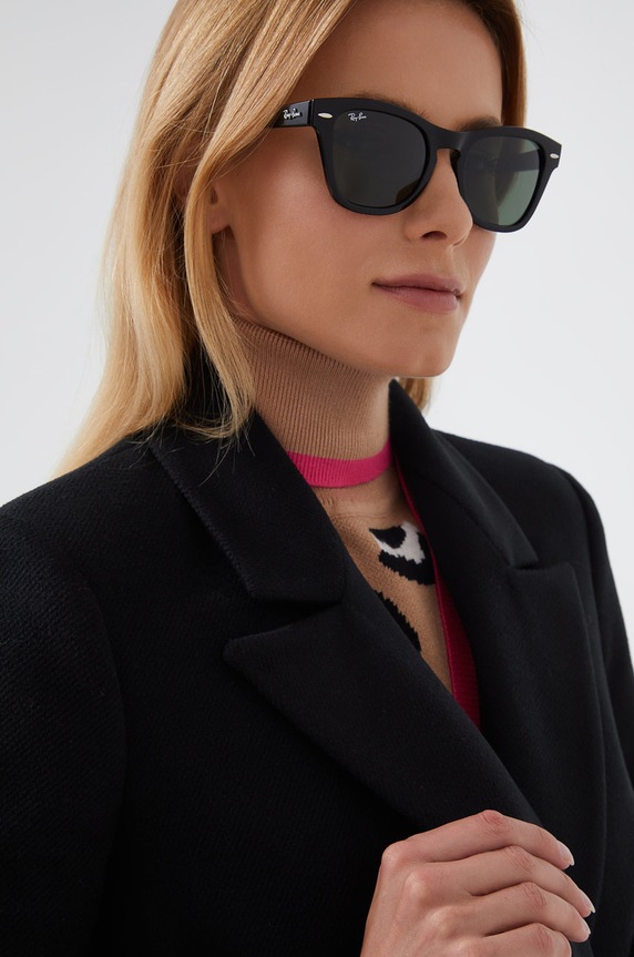 Slnečné okuliare Ray-Ban vzorovaný čierna 0RB0707S