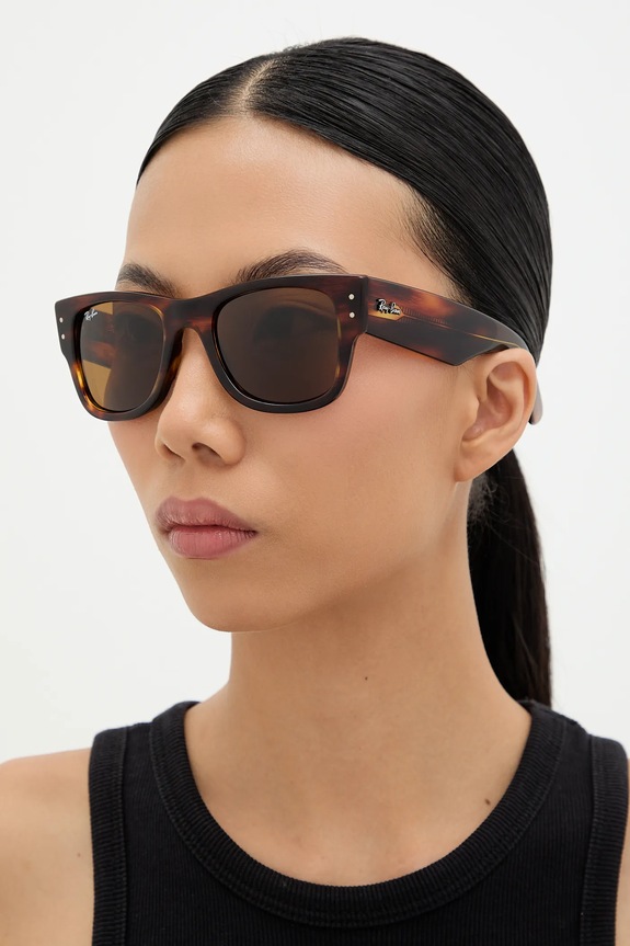 Ray-Ban γυαλιά ηλίου wayfarer MEGA WAYFARER καφέ 0RB0840S