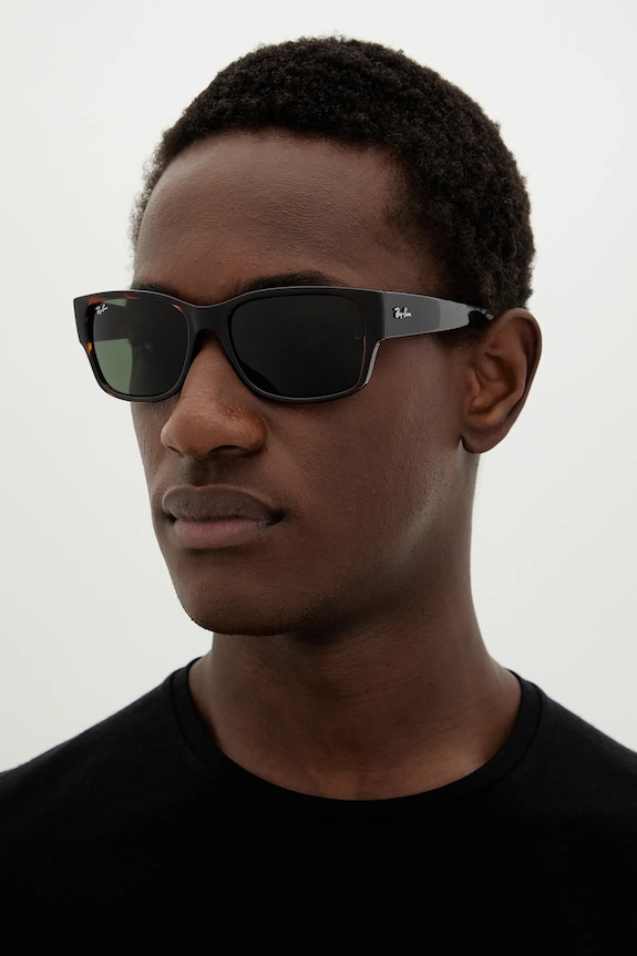 Sluneční brýle Ray-Ban RB4388 0RB4388.710.31 hnědá AA00