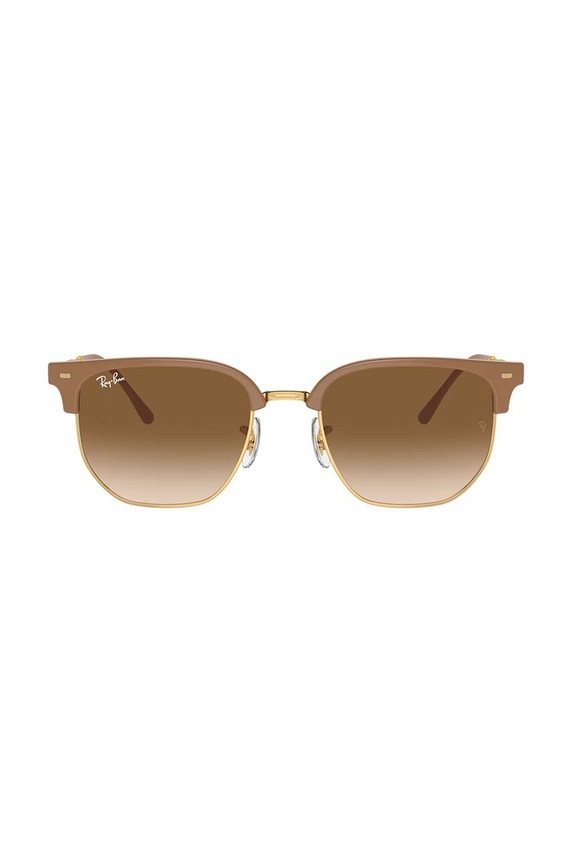 Ray-Ban okulary przeciwsłoneczne NEW CLUBMASTER jednolita beżowy 0RB4416