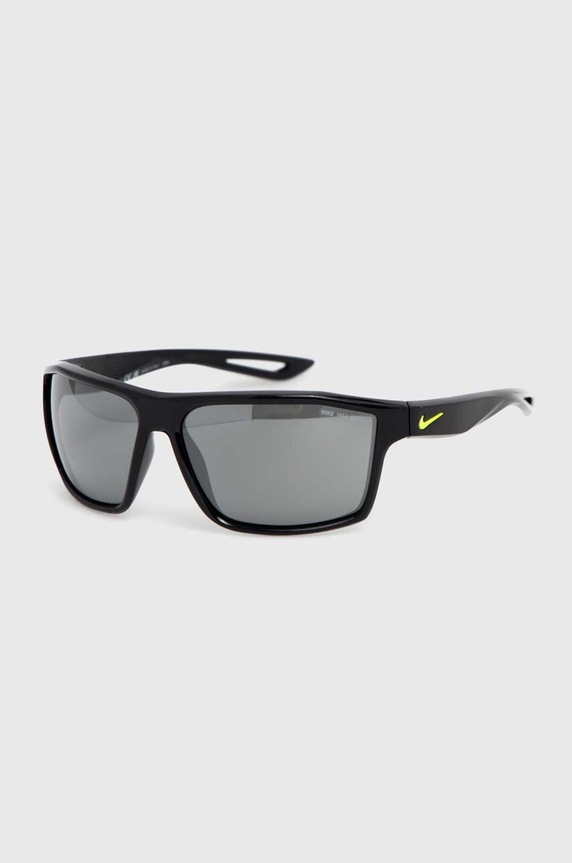 Sluneční brýle Nike obdélníkový černá EV0940