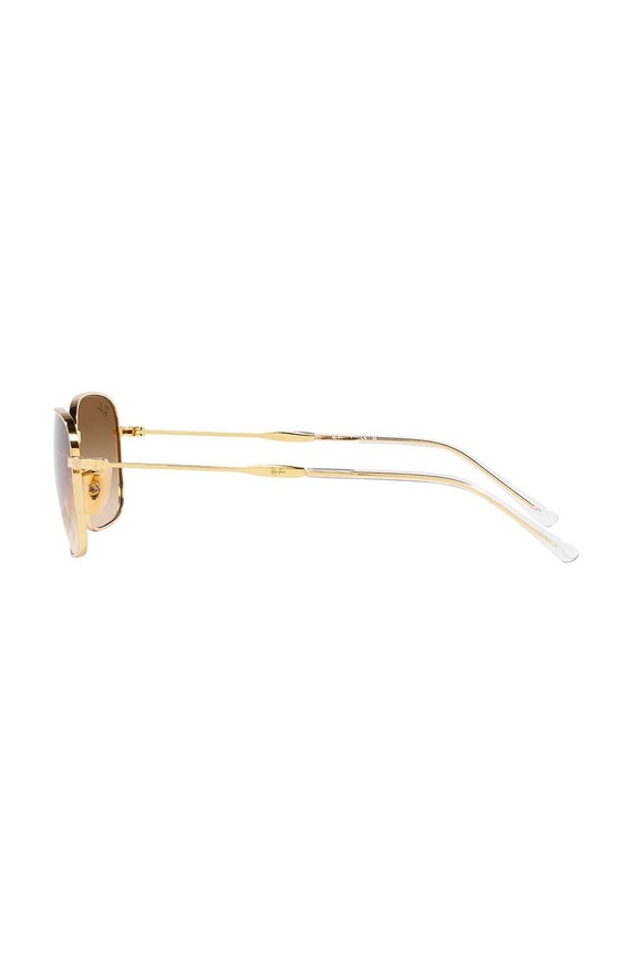 Ray-Ban okulary przeciwsłoneczne złoty 0RB3706