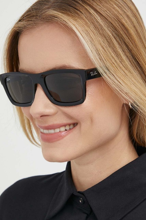 Ray-Ban napszemüveg WARREN 0RB4396 fekete AA00