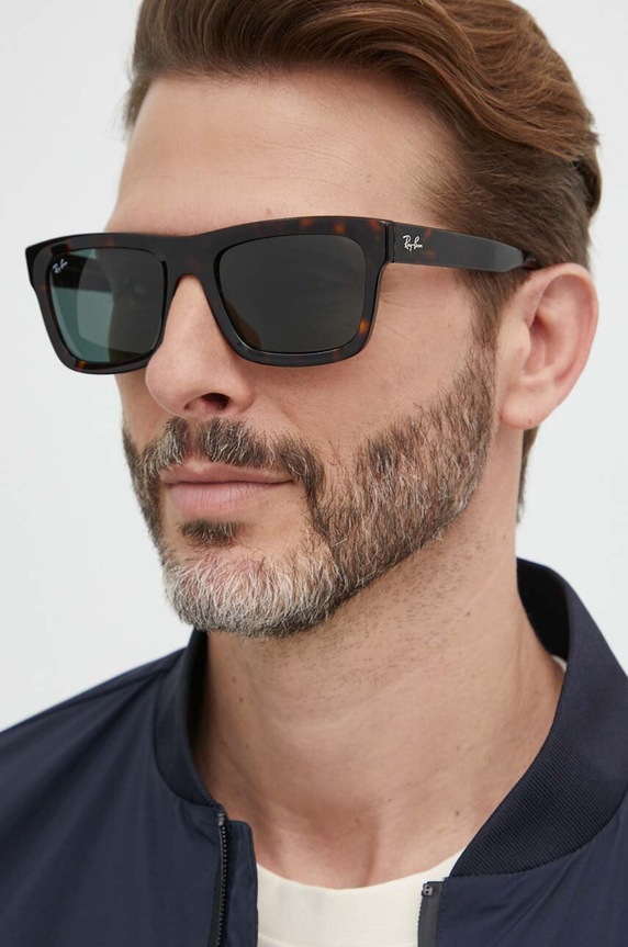 Ray-Ban okulary przeciwsłoneczne 0RB4396 czarny AA00