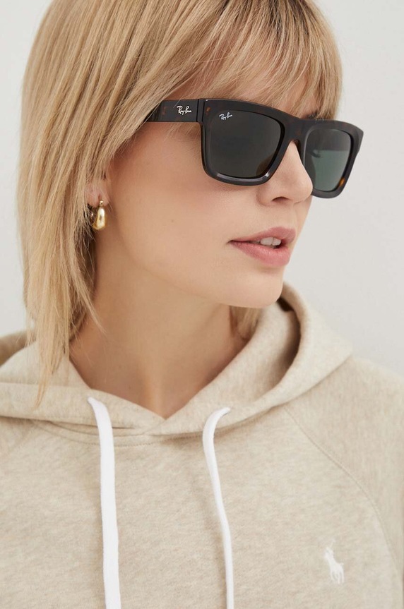 Akcesoria Ray-Ban okulary przeciwsłoneczne 0RB4396 czarny