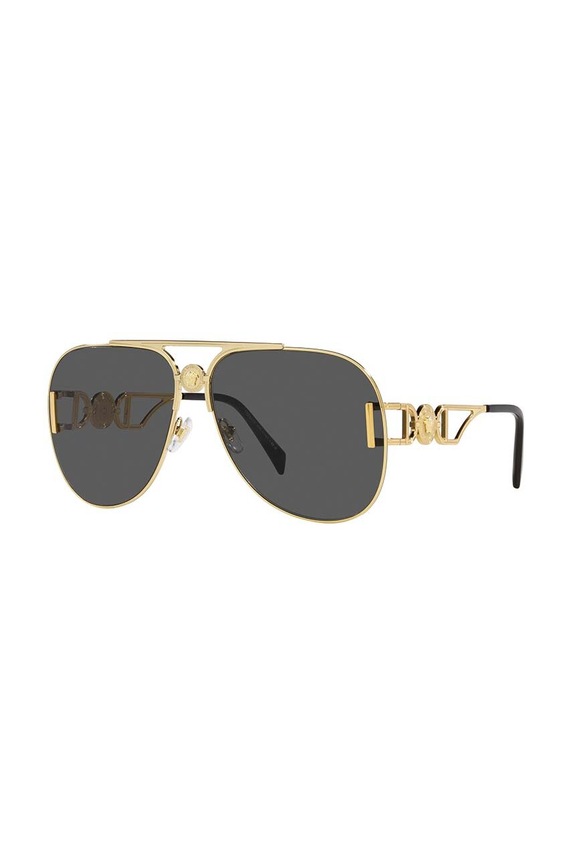 Akcesoria Versace okulary przeciwsłoneczne 0VE2255 złoty