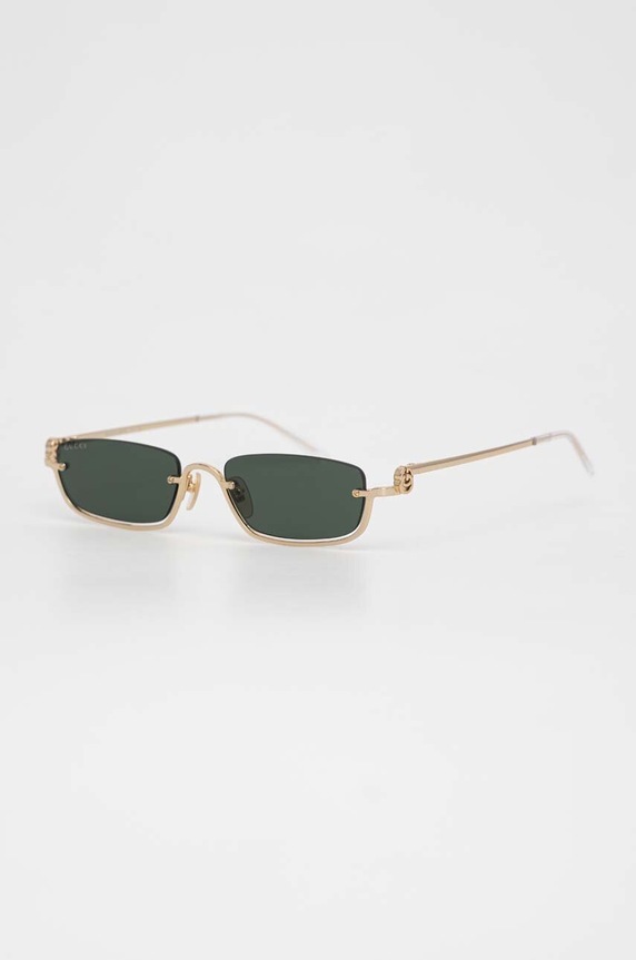 Gucci okulary przeciwsłoneczne jednolita złoty GG1278S