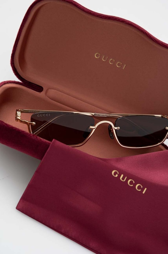 Gucci ochelari de soare aur GG1278S