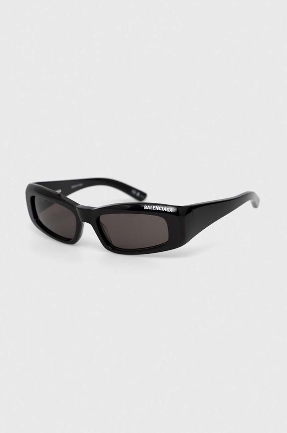 Balenciaga okulary przeciwsłoneczne gradientowa czarny BB0266S