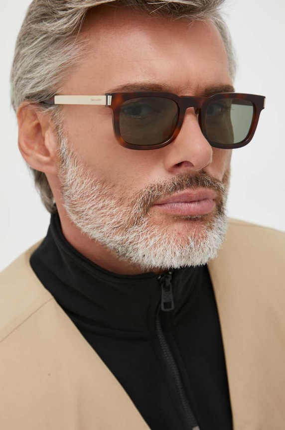 Sluneční brýle Saint Laurent SL.581 hnědá