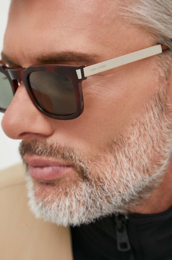 Sluneční brýle Saint Laurent SL.581 hnědá AA00