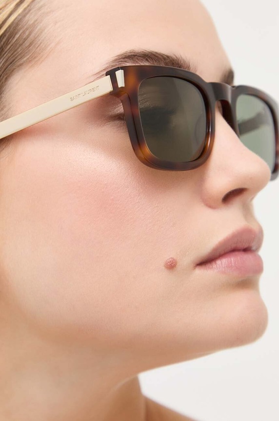 Doplňky Sluneční brýle Saint Laurent SL.581 hnědá