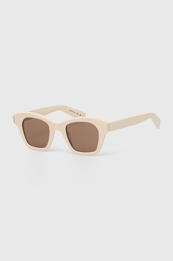 Saint Laurent okulary przeciwsłoneczne SL.592 beżowy AA00