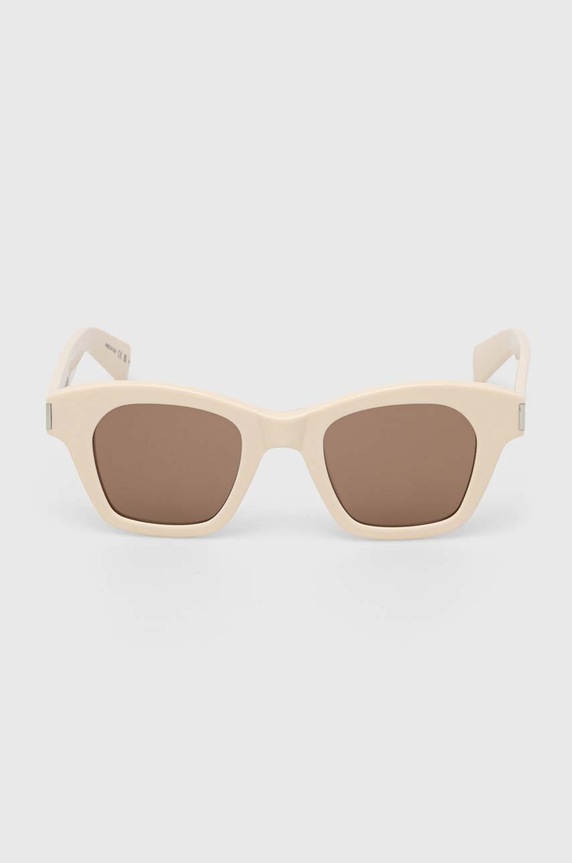 Akcesoria Saint Laurent okulary przeciwsłoneczne SL.592 beżowy