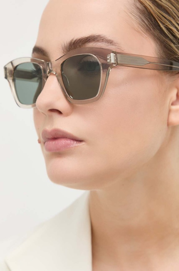 Akcesoria Saint Laurent okulary przeciwsłoneczne SL.592 transparentny