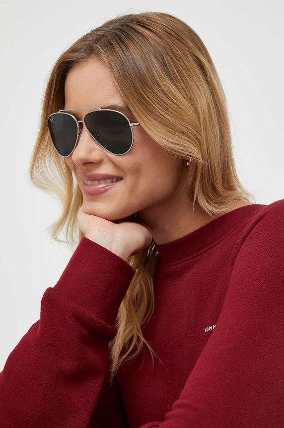 Ray-Ban ochelari de soare 0RBR0101S nu gri 0RBR0101S