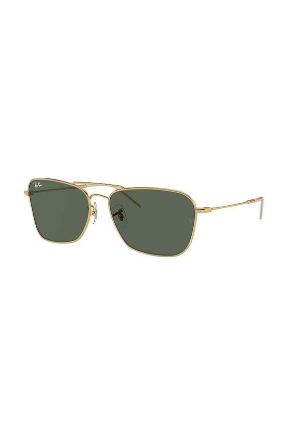 Ray-Ban okulary przeciwsłoneczne CARAVAN REVERSE 0RBR0102S złoty AA00