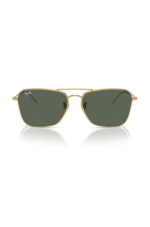 Ray-Ban okulary przeciwsłoneczne CARAVAN REVERSE złoty 0RBR0102S