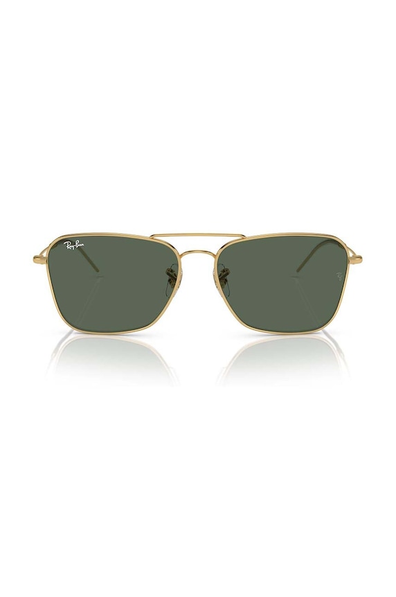 Ray-Ban okulary przeciwsłoneczne CARAVAN REVERSE złoty 0RBR0102S