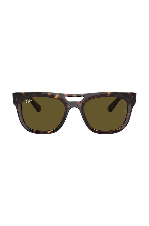 Ray-Ban okulary przeciwsłoneczne PHIL jednolita brązowy 0RB4426