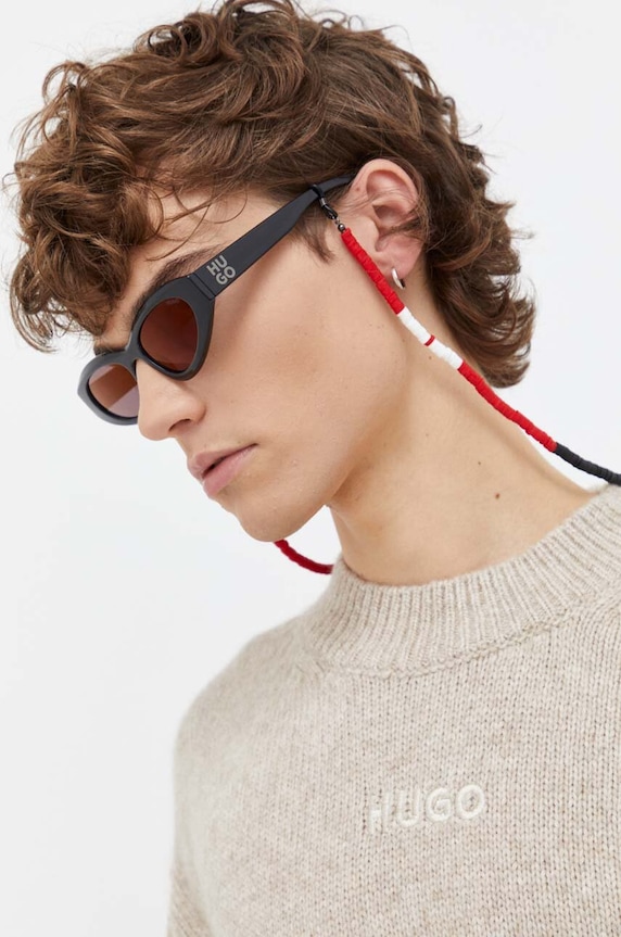 HUGO okulary przeciwsłoneczne HG.1282/S czarny AA00