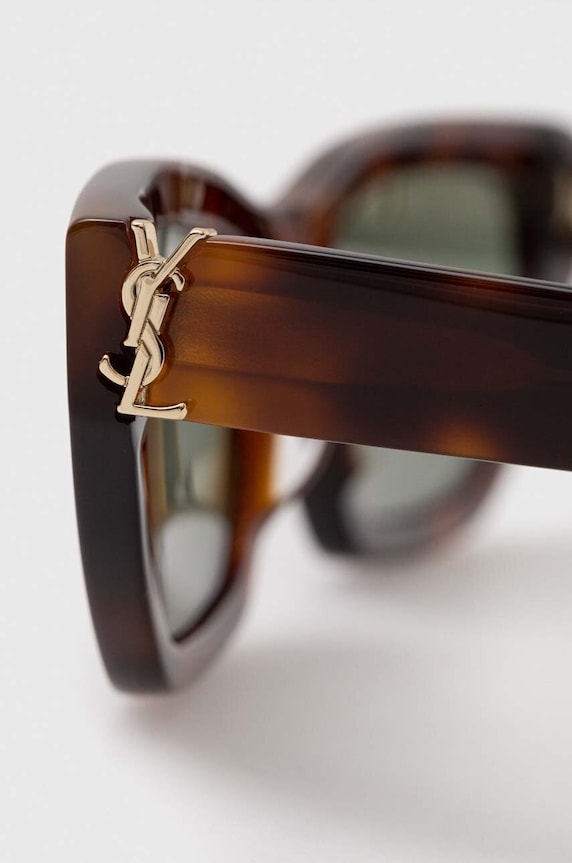 Sluneční brýle Saint Laurent SL.M126 hnědá