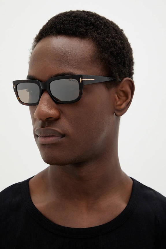 Γυαλιά ηλίου Tom Ford Ezra FT1075.5452L καφέ AA00
