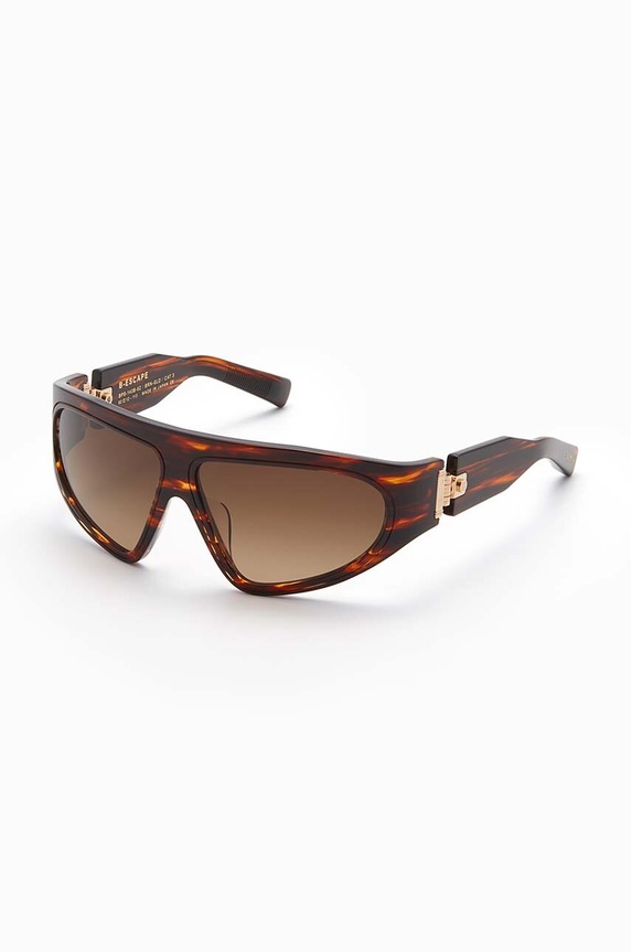 Balmain okulary przeciwsłoneczne B - ESCAPE gradientowa brązowy BPS.143B