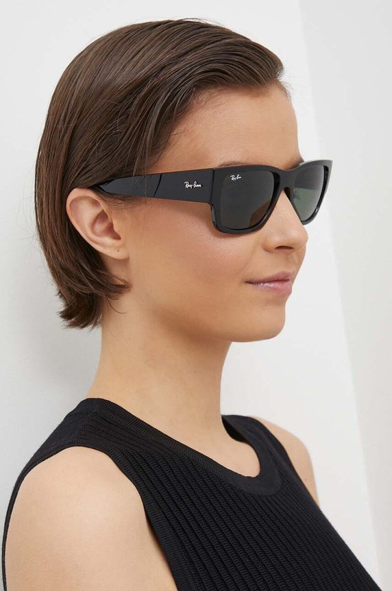 Ray-Ban okulary przeciwsłoneczne 0RB0947S czarny AA00