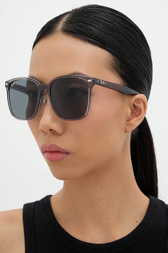 Ray-Ban okulary przeciwsłoneczne 0RB2206D szary AA00