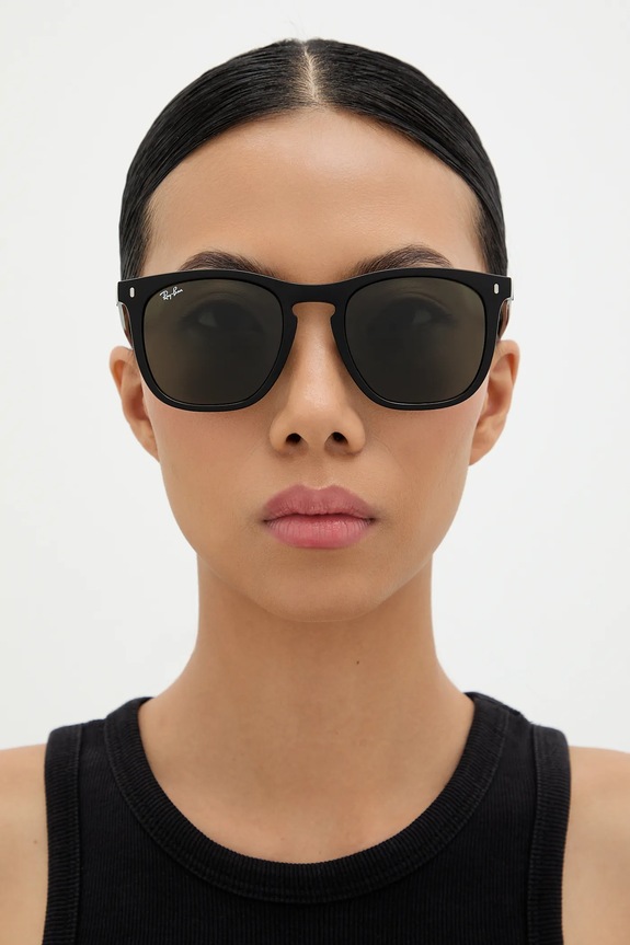 Ray-Ban okulary przeciwsłoneczne 0RB2210 czarny