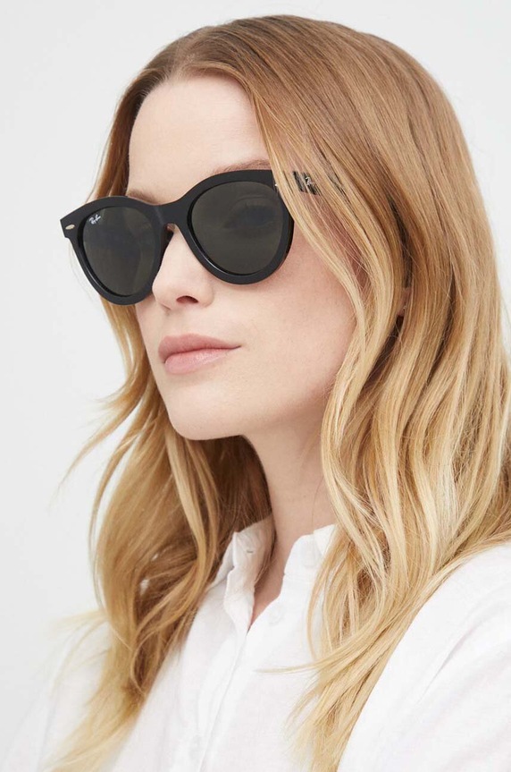 Ray-Ban okulary przeciwsłoneczne 0RB2241 czarny AA00