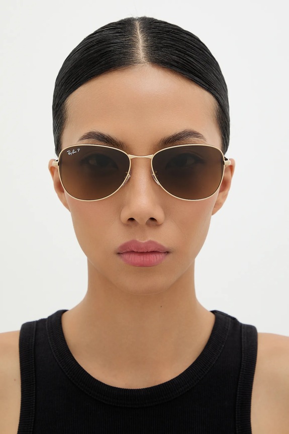 Ray-Ban ochelari de soare 0RB3733 aur